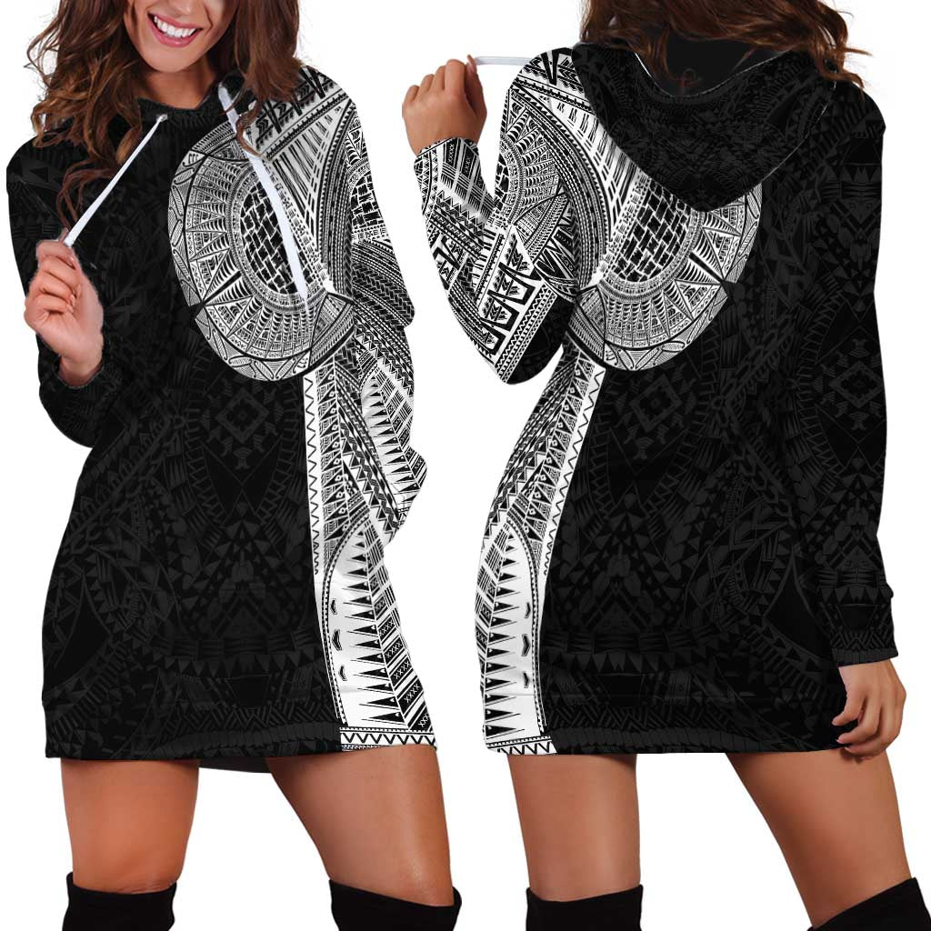 Samoan Tatau Hoodie Dress Art Tribal Traditional Tattoos - Polynesian Pride
