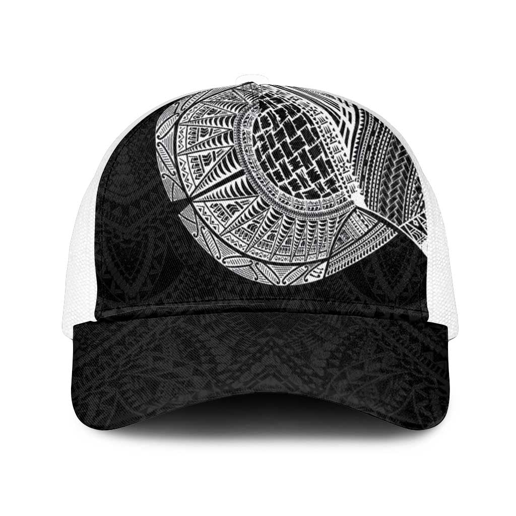 Samoan Tatau Mesh Trucker Cap Art Tribal Traditional Tattoos - Polynesian Pride