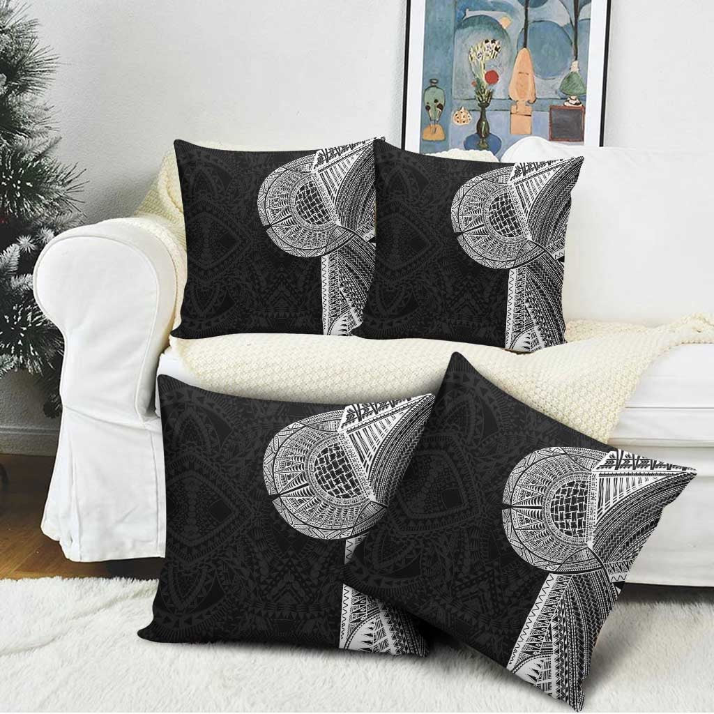 Samoan Tatau Pillow Cover Art Tribal Traditional Tattoos - Polynesian Pride