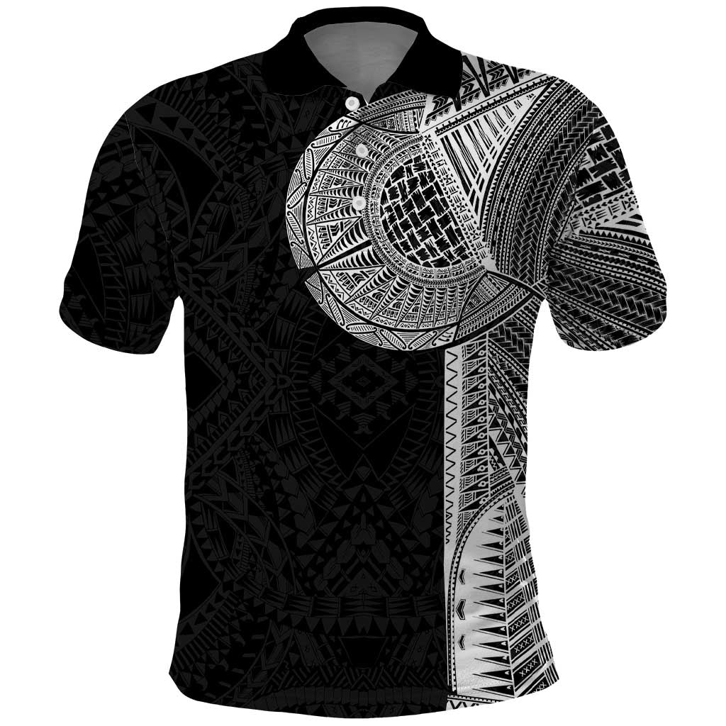 Samoan Tatau Polo Shirt Art Tribal Traditional Tattoos - Polynesian Pride