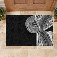 Samoan Tatau Rubber Doormat Art Tribal Traditional Tattoos - Polynesian Pride