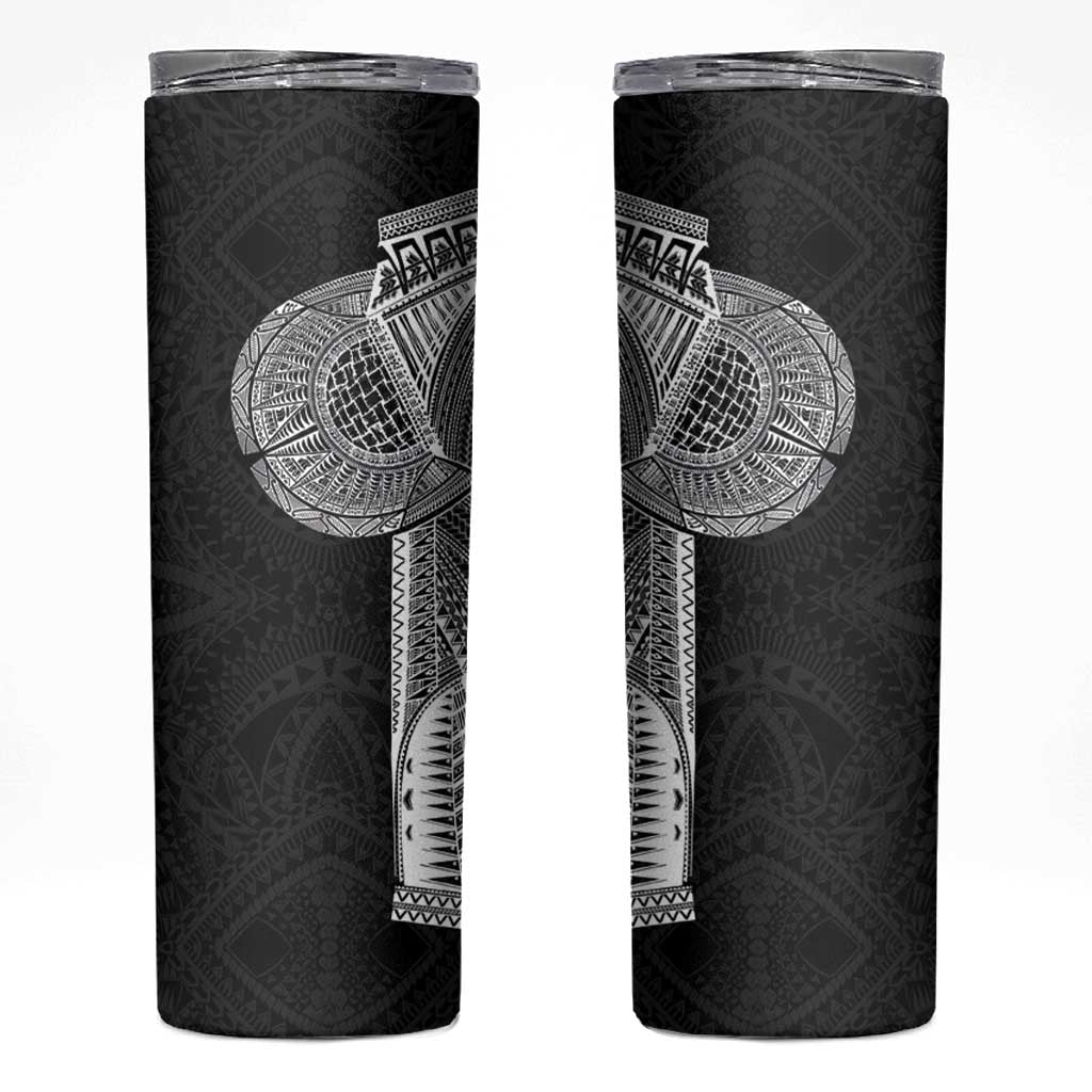 Samoan Tatau Skinny Tumbler Art Tribal Traditional Tattoos - Polynesian Pride