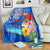 Personalised Samoa 62nd Anniversary Independence Day Blanket Samoan Tribal Flag Style LT03 - Polynesian Pride