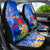 Personalised Samoa 62nd Anniversary Independence Day Car Seat Cover Samoan Tribal Flag Style LT03 - Polynesian Pride