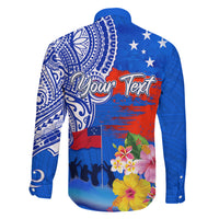 Personalised Samoa 62nd Anniversary Independence Day Family Matching Short Sleeve Bodycon Dress and Hawaiian Shirt Samoan Tribal Flag Style LT03 - Polynesian Pride