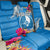 Yap Day Back Car Seat Cover Tapa Pattern with Hisbiscus LT03