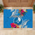 Yap Day Rubber Doormat Tapa Pattern with Hisbiscus