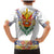 Haiti Flag Traditional Dashiki Family Matching Mermaid Dress and Hawaiian Shirt White Color - Polynesian Pride