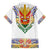 Haiti Flag Traditional Dashiki Family Matching Summer Maxi Dress and Hawaiian Shirt White Color - Polynesian Pride