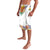 Haiti Flag Traditional Dashiki Lavalava White Color - Polynesian Pride