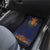 Haiti Flag Traditional Dashiki Car Mats Black Color - Polynesian Pride
