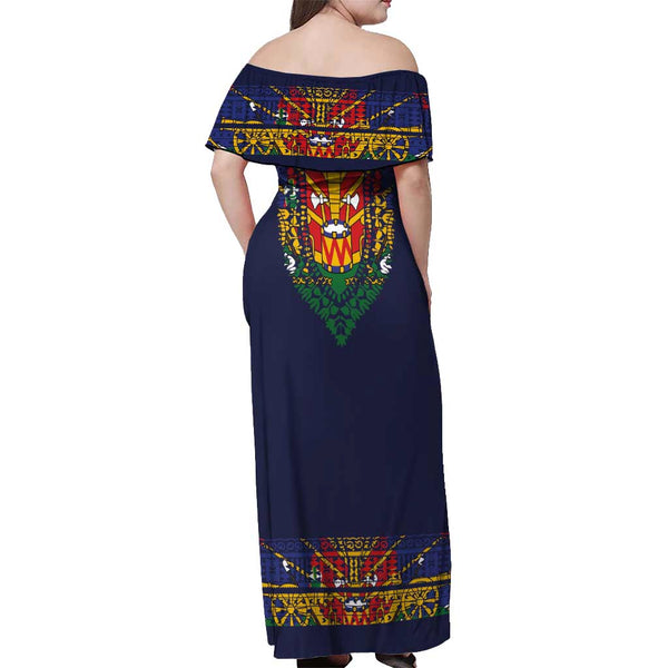 BY DESIGN Haiti Long Sleeve Maxi Shirtdress main image 1