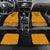 Haiti Flag Traditional Dashiki Car Mats Yellow Color - Polynesian Pride