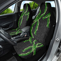 Hawaii Maile Lei Car Seat Cover Aloha Black Color
