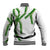Hawaii Maile Lei Baseball Jacket Aloha White Color