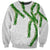 Hawaii Maile Lei Sweatshirt Aloha White Color