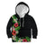 Hawaii Tropical Flowers and Leaves Kid Hoodie Tapa Pattern Colorful Mode