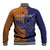 Custom Papua New Guinea New Ireland Province Baseball Jacket PNG Birds Of Paradise Polynesian Arty Style LT03 - Polynesian Pride