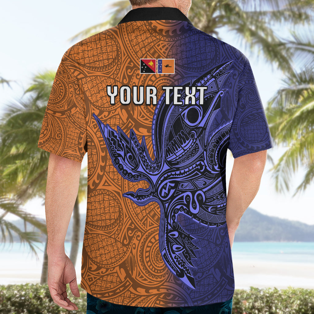 Custom Papua New Guinea New Ireland Province Hawaiian Shirt PNG Birds Of Paradise Polynesian Arty Style LT03 - Polynesian Pride