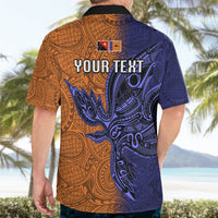 Custom Papua New Guinea New Ireland Province Hawaiian Shirt PNG Birds Of Paradise Polynesian Arty Style LT03 - Polynesian Pride