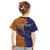 Custom Papua New Guinea New Ireland Province Kid T Shirt PNG Birds Of Paradise Polynesian Arty Style LT03 - Polynesian Pride
