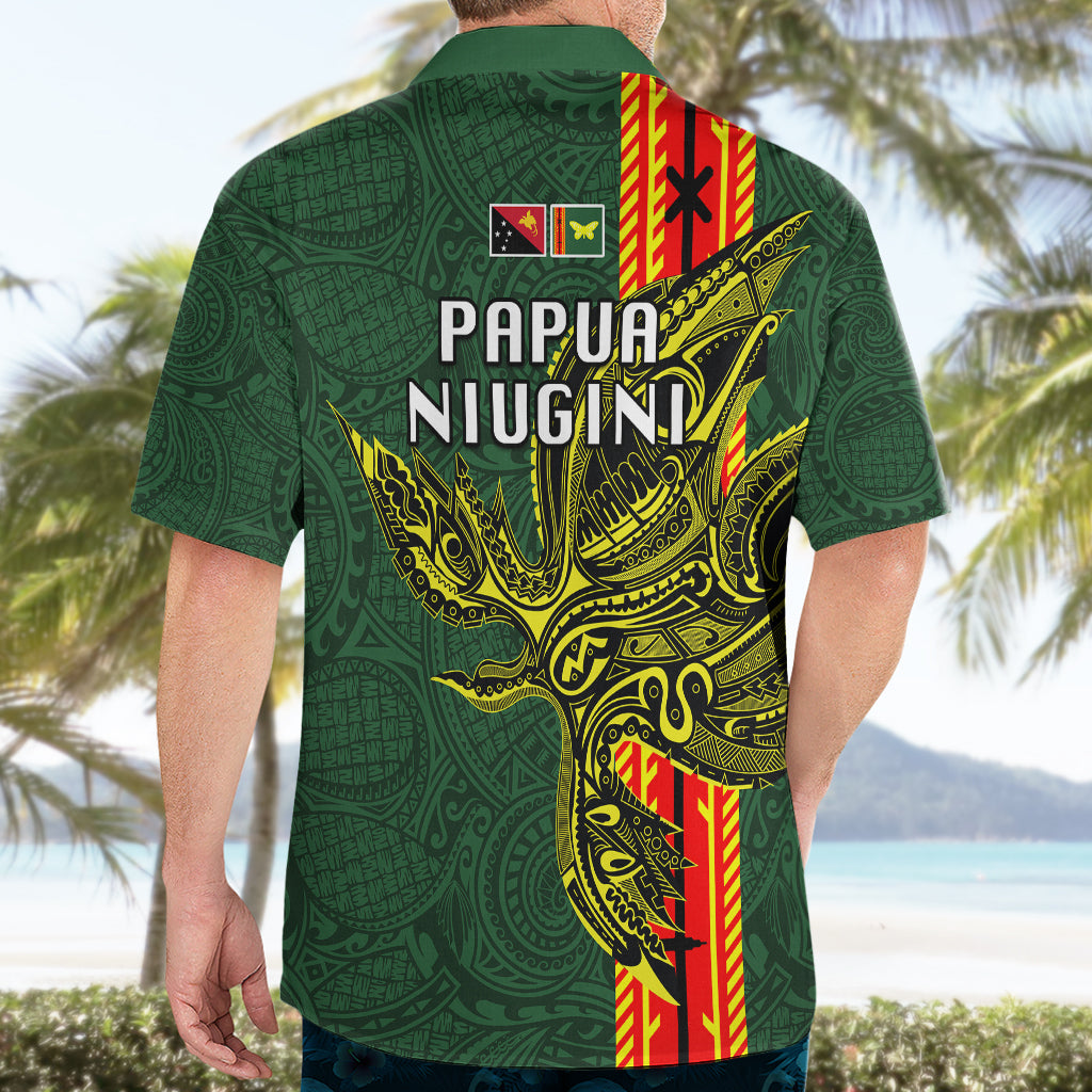 Papua New Guinea Oro Province Hawaiian Shirt PNG Birds Of Paradise Polynesian Arty Style LT03 - Polynesian Pride