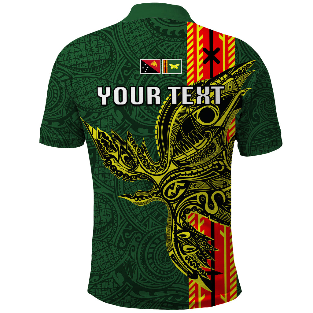 Custom Papua New Guinea Oro Province Polo Shirt PNG Birds Of Paradise Polynesian Arty Style LT03 - Polynesian Pride