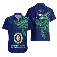Papua New Guinea Bougainville Hawaiian Shirt PNG Birds Of Paradise Polynesian Arty Style LT03 - Polynesian Pride