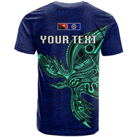 Custom Papua New Guinea Bougainville T Shirt PNG Birds Of Paradise Polynesian Arty Style LT03 - Polynesian Pride