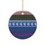 Scottish Christmas Ceramic Ornament Xmas Royal Lions and Tartan - Polynesian Pride