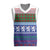 Scottish Christmas Knitted V-Neck Vest Xmas Royal Lions and Tartan - Polynesian Pride