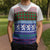 Scottish Christmas Knitted V-Neck Vest Xmas Royal Lions and Tartan - Polynesian Pride