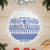 Scottish Christmas Tree Skirt Scotland Thistle and Celtic Knot White-Blue Color - Polynesian Pride