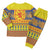 Scottish Christmas Pajama Set Scotland Thistle and Celtic Knot Yellow-Red Color - Polynesian Pride
