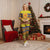 Scottish Christmas Pajama Set Scotland Thistle and Celtic Knot Yellow-Red Color - Polynesian Pride