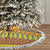 Scottish Christmas Tree Skirt Scotland Thistle and Celtic Knot Yellow-Red Color - Polynesian Pride