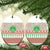 Welsh Christmas Ceramic Ornament Awen and Celtics Culture with Xmas Elements - Polynesian Pride