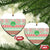 Welsh Christmas Ceramic Ornament Awen and Celtics Culture with Xmas Elements - Polynesian Pride