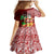 Custom Hawaii Mele Kalikimaka Family Matching Mermaid Dress and Hawaiian Shirt Santa Claus and Hula Girl Tropical Folwer with Hawaiian Pattern LT03 - Polynesian Pride
