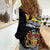 New Zealand Wellington Women Casual Shirt The Capital's Emblems Flag and Koru Art