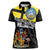 New Zealand Wellington Women Polo Shirt The Capital's Emblems Flag and Koru Art