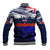 New Zealand and Australia ANZAC Day Baseball Jacket Lest We Forget Red Poppy Flowers and Soldier LT03 - Polynesian Pride