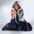 New Zealand and Australia ANZAC Day Hooded Blanket Lest We Forget Red Poppy Flowers and Soldier LT03 - Polynesian Pride