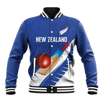 Custom New Zealand Cricket Baseball Jacket Kiwi Birds Haka Dance Blue Fern Sporty Style