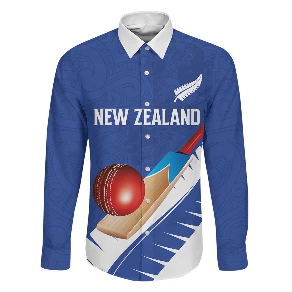 Custom New Zealand Cricket Family Matching Tank Maxi Dress and Hawaiian Shirt Kiwi Birds Haka Dance Blue Fern Sporty Style