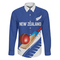 Custom New Zealand Cricket Family Matching Tank Maxi Dress and Hawaiian Shirt Kiwi Birds Haka Dance Blue Fern Sporty Style