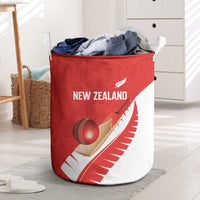 New Zealand Cricket Laundry Basket Kiwi Birds Haka Dance Red Fern Sporty Style
