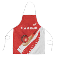 New Zealand Cricket Apron Kiwi Birds Haka Dance Red Fern Sporty Style