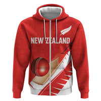 Custom New Zealand Cricket Hoodie Kiwi Birds Haka Dance Red Fern Sporty Style