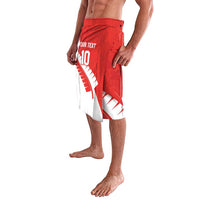 Custom New Zealand Cricket Lavalava Kiwi Birds Haka Dance Red Fern Sporty Style